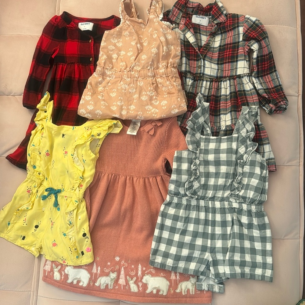 Bundle Little Girl Size 4 Clothes